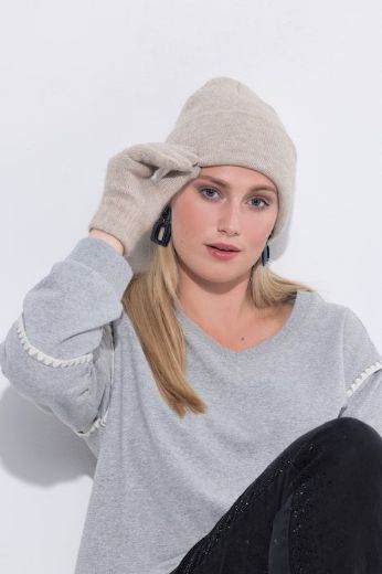Moda za polnejše Kapa vunena plus velikost, xxl, Ulla Popken in Johann Popken (JP1880)