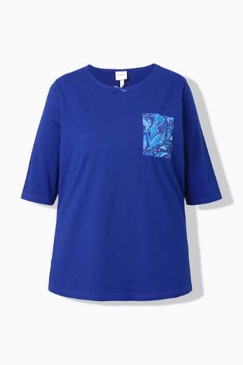 Moda za polnejše Pidžama 3/4 rukava plus velikost, xxl, Ulla Popken in Johann Popken (JP1880)