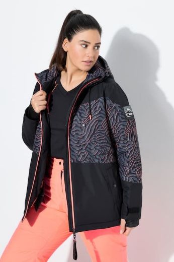 Moda za polnejše Jakna s kapuljačom plus velikost, xxl, Ulla Popken in Johann Popken (JP1880)