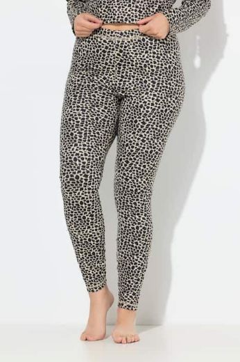 Moda za polnejše Tajice s leopard uzorkom plus velikost, xxl, Ulla Popken in Johann Popken (JP1880)