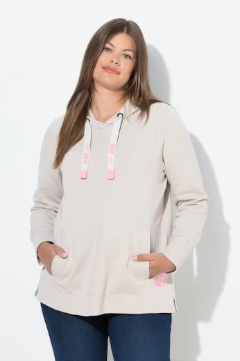 Moda za polnejše Majica dugih rukava s kapuljačom plus velikost, xxl, Ulla Popken in Johann Popken (JP1880)