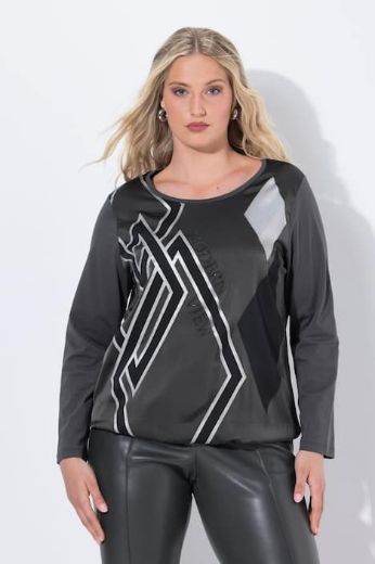 Moda za polnejše Majica dugih rukava plus velikost, xxl, Ulla Popken in Johann Popken (JP1880)