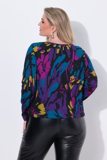 Moda za polnejše Majica dugih rukava plus velikost, xxl, Ulla Popken in Johann Popken (JP1880)
