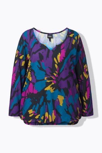 Moda za polnejše Majica dugih rukava plus velikost, xxl, Ulla Popken in Johann Popken (JP1880)