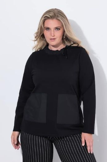 Moda za polnejše Majica dugih rukava plus velikost, xxl, Ulla Popken in Johann Popken (JP1880)