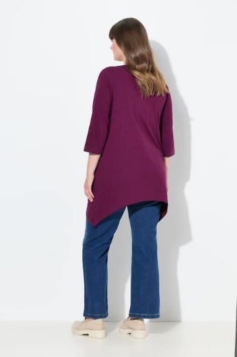 Moda za polnejše Haljina maxi 3/4 rukava plus velikost, xxl, Ulla Popken in Johann Popken (JP1880)