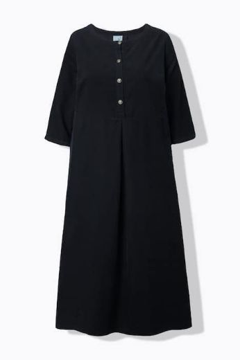 Moda za polnejše Haljina maxi 3/4 rukava plus velikost, xxl, Ulla Popken in Johann Popken (JP1880)