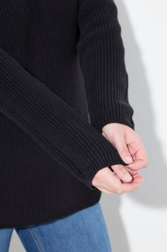 Moda za polnejše Pulover dugih rukava plus velikost, xxl, Ulla Popken in Johann Popken (JP1880)