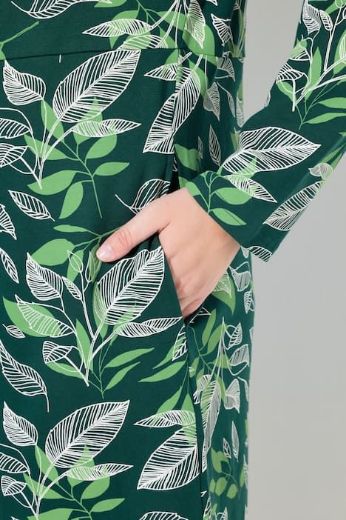 Moda za polnejše Haljina maxi dugih rukava plus velikost, xxl, Ulla Popken in Johann Popken (JP1880)