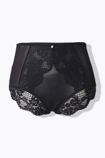 Moda za polnejše Gaćice maxi s dodatkom ukrasne čipke plus velikost, xxl, Ulla Popken in Johann Popken (JP1880)