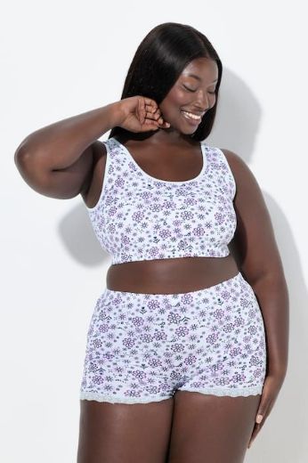 Moda za polnejše Grudnjak širokih naramenica 2 komada plus velikost, xxl, Ulla Popken in Johann Popken (JP1880)