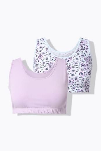 Moda za polnejše Grudnjak širokih naramenica 2 komada plus velikost, xxl, Ulla Popken in Johann Popken (JP1880)