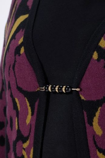 Moda za polnejše Kardigan pleteni dužeg kroja plus velikost, xxl, Ulla Popken in Johann Popken (JP1880)