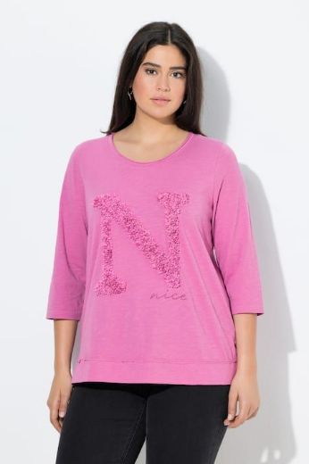 Moda za polnejše Majica 3/4 rukava plus velikost, xxl, Ulla Popken in Johann Popken (JP1880)