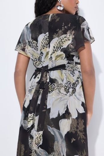 Moda za polnejše Haljina maxi V ovratnika plus velikost, xxl, Ulla Popken in Johann Popken (JP1880)