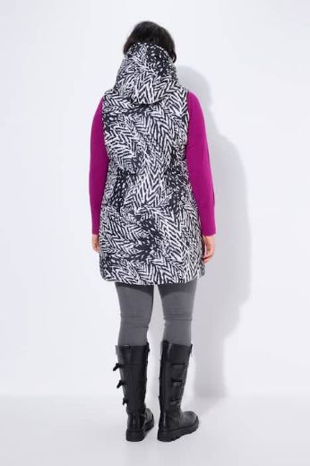 Moda za polnejše Prsluk prošiveni dužeg kroja s kapuljačom plus velikost, xxl, Ulla Popken in Johann Popken (JP1880)