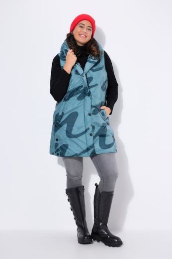 Moda za polnejše Prsluk prošiveni dužeg kroja s kapuljačom plus velikost, xxl, Ulla Popken in Johann Popken (JP1880)