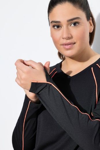 Moda za polnejše Majica sportska dugih rukava plus velikost, xxl, Ulla Popken in Johann Popken (JP1880)