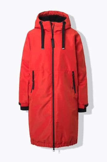 Moda za polnejše Jakna dužeg kroja vodootporna plus velikost, xxl, Ulla Popken in Johann Popken (JP1880)