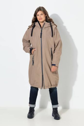 Moda za polnejše Jakna dužeg kroja vodootporna plus velikost, xxl, Ulla Popken in Johann Popken (JP1880)