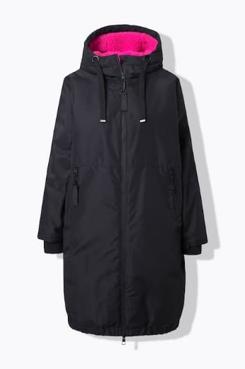 Moda za polnejše Jakna dužeg kroja vodootporna plus velikost, xxl, Ulla Popken in Johann Popken (JP1880)