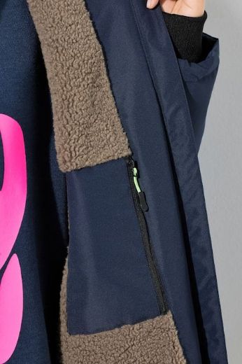 Moda za polnejše Jakna dužeg kroja vodootporna plus velikost, xxl, Ulla Popken in Johann Popken (JP1880)