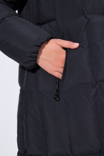 Moda za polnejše Jakna prošivena s kapuljačom dužeg kroja plus velikost, xxl, Ulla Popken in Johann Popken (JP1880)