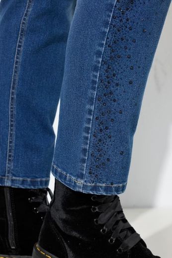 Moda za polnejše Traperice širih nogavica plus velikost, xxl, Ulla Popken in Johann Popken (JP1880)