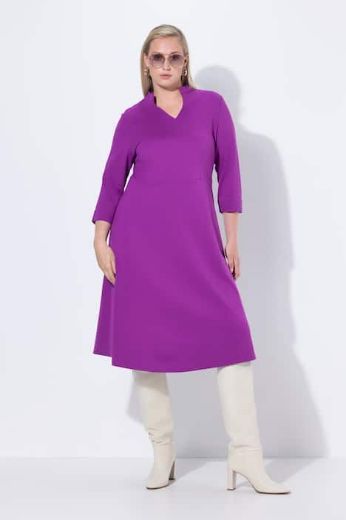 Moda za polnejše Haljina A kroja s 3/4 rukavima plus velikost, xxl, Ulla Popken in Johann Popken (JP1880)