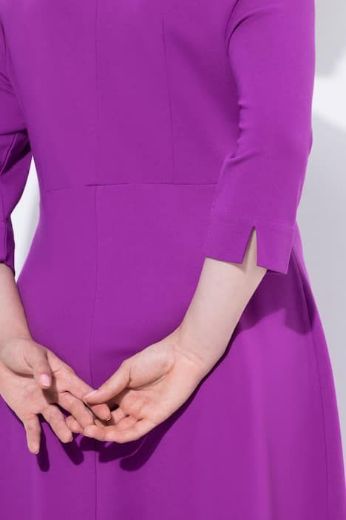 Moda za polnejše Haljina A kroja s 3/4 rukavima plus velikost, xxl, Ulla Popken in Johann Popken (JP1880)