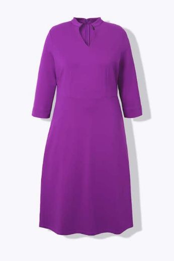 Moda za polnejše Haljina A kroja s 3/4 rukavima plus velikost, xxl, Ulla Popken in Johann Popken (JP1880)