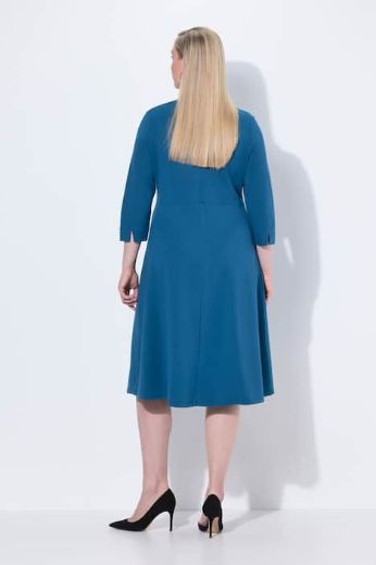 Moda za polnejše Haljina A kroja s 3/4 rukavima plus velikost, xxl, Ulla Popken in Johann Popken (JP1880)
