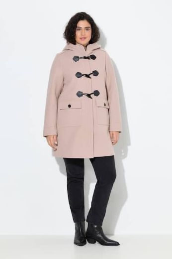 Moda za polnejše Kaput s ukrasnim kopčanjem plus velikost, xxl, Ulla Popken in Johann Popken (JP1880)