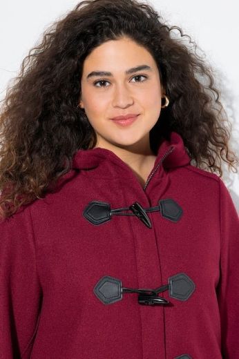 Moda za polnejše Kaput s ukrasnim kopčanjem plus velikost, xxl, Ulla Popken in Johann Popken (JP1880)