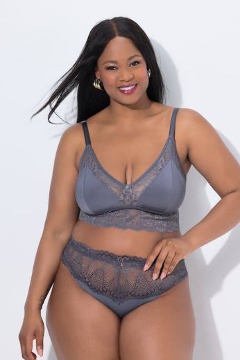 Moda za polnejše Gaćice tange 3 komada plus velikost, xxl, Ulla Popken in Johann Popken (JP1880)