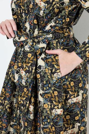 Moda za polnejše Haljina dugih rukava na kopčanje plus velikost, xxl, Ulla Popken in Johann Popken (JP1880)