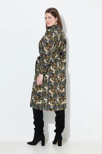 Moda za polnejše Haljina dugih rukava na kopčanje plus velikost, xxl, Ulla Popken in Johann Popken (JP1880)