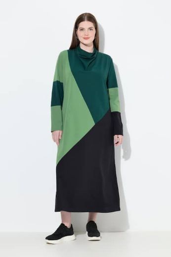 Moda za polnejše Haljina od eko pamuka dugih  rukava plus velikost, xxl, Ulla Popken in Johann Popken (JP1880)