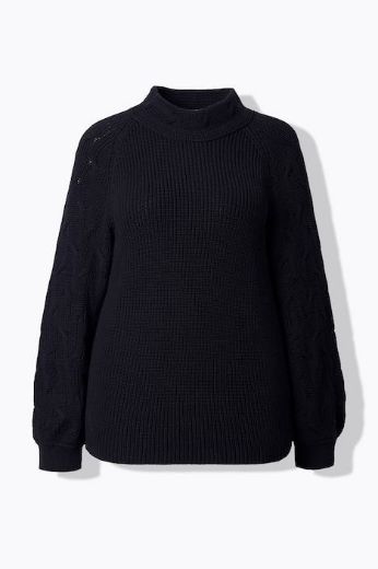 Moda za polnejše Pulover od eko pamuka plus velikost, xxl, Ulla Popken in Johann Popken (JP1880)