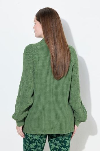 Moda za polnejše Pulover od eko pamuka plus velikost, xxl, Ulla Popken in Johann Popken (JP1880)