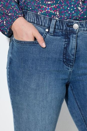 Moda za polnejše Traperice uskih nogavica plus velikost, xxl, Ulla Popken in Johann Popken (JP1880)