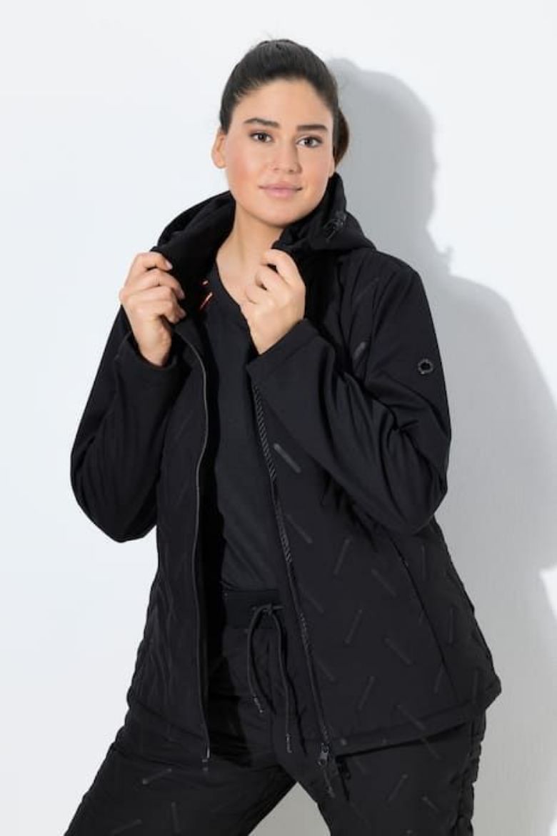 Moda za polnejše Jakna prošivena s kapuljačom plus velikost, xxl, Ulla Popken in Johann Popken (JP1880)