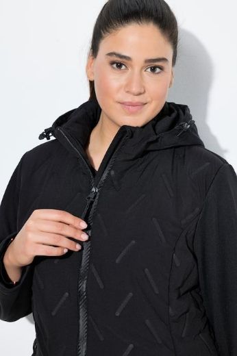 Moda za polnejše Jakna prošivena s kapuljačom plus velikost, xxl, Ulla Popken in Johann Popken (JP1880)