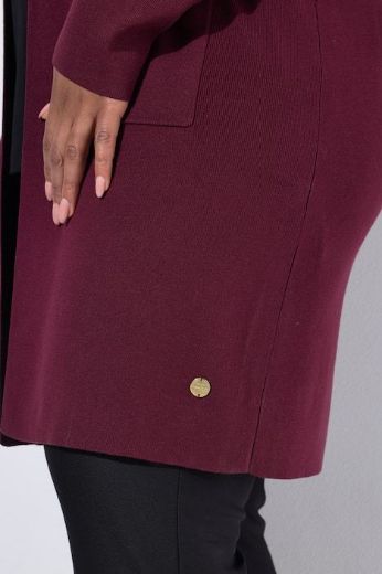 Moda za polnejše Kardigan dugi model s džepovima plus velikost, xxl, Ulla Popken in Johann Popken (JP1880)