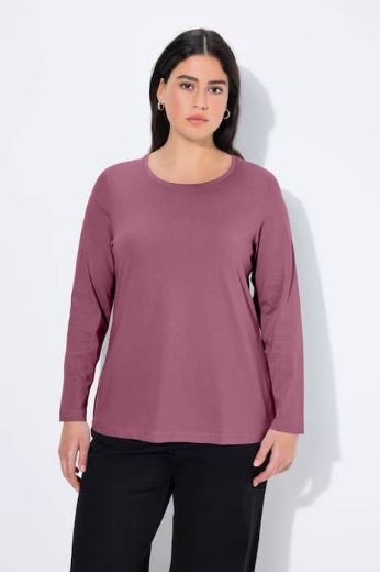 Moda za polnejše Majica dugi rukavi okrugli izrez plus velikost, xxl, Ulla Popken in Johann Popken (JP1880)