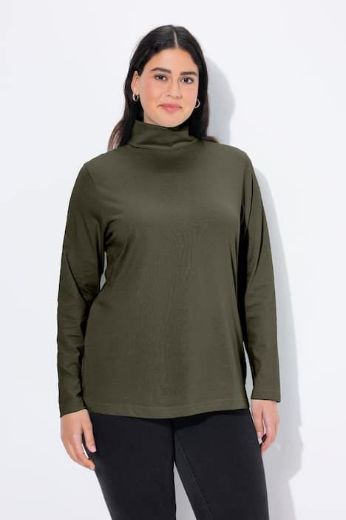 Moda za polnejše Majica rol ovratnik plus velikost, xxl, Ulla Popken in Johann Popken (JP1880)