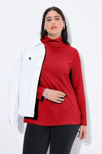 Moda za polnejše Majica rol ovratnik plus velikost, xxl, Ulla Popken in Johann Popken (JP1880)