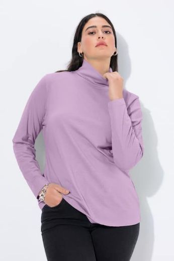 Moda za polnejše Majica rol ovratnik plus velikost, xxl, Ulla Popken in Johann Popken (JP1880)