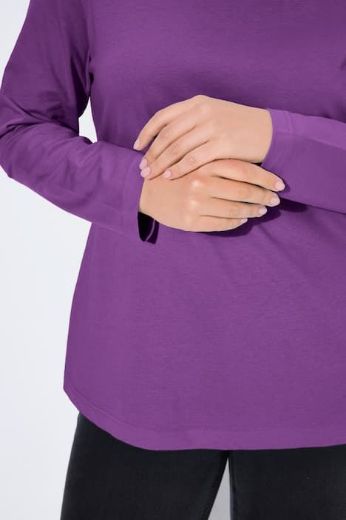 Moda za polnejše Majica rol ovratnik plus velikost, xxl, Ulla Popken in Johann Popken (JP1880)