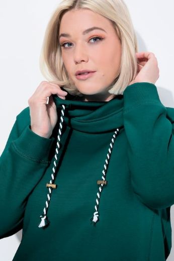 Moda za polnejše Majica sportska s rol kragnom plus velikost, xxl, Ulla Popken in Johann Popken (JP1880)